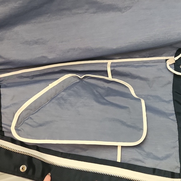 ☔️Scotch & Soda☔️ Hooded Rain Coat, blue, size 1 (S) - Picture 13 of 16